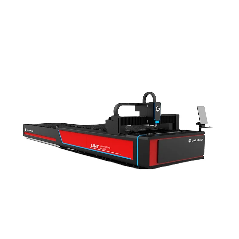 High accuracy  3000W 2000W 1000W Raycus Fiber Laser Cutting Machines FOR Cut Sheet Metal  with rotary and exchange platform