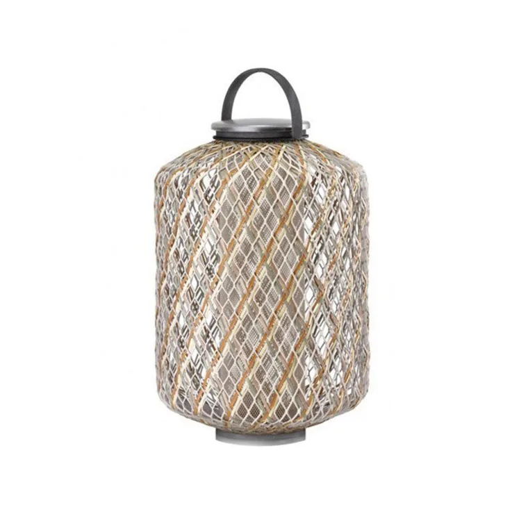 Factory Wholesales handmade rattan wireless desk lamp led desk lamp Table lamp