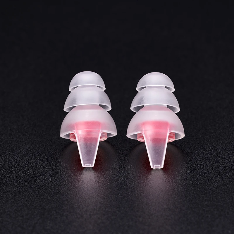 High Fidelity Ear Protection Black Ear Plugs for Music Noise Cancelling Waterproof Earplugs for Sleep