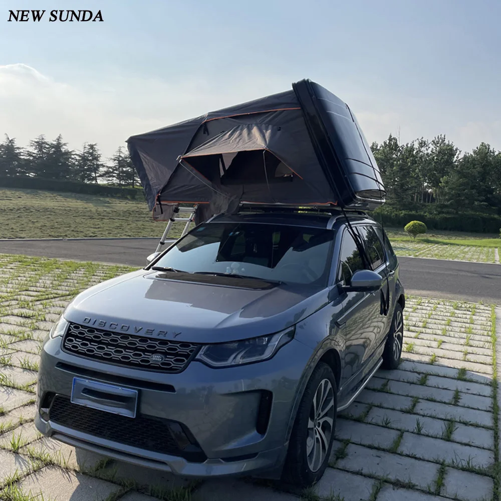 GeerTop Full ABS Diagonal Style Shell Hard Shell Rooftop Tent  for Suv Car Vehicles