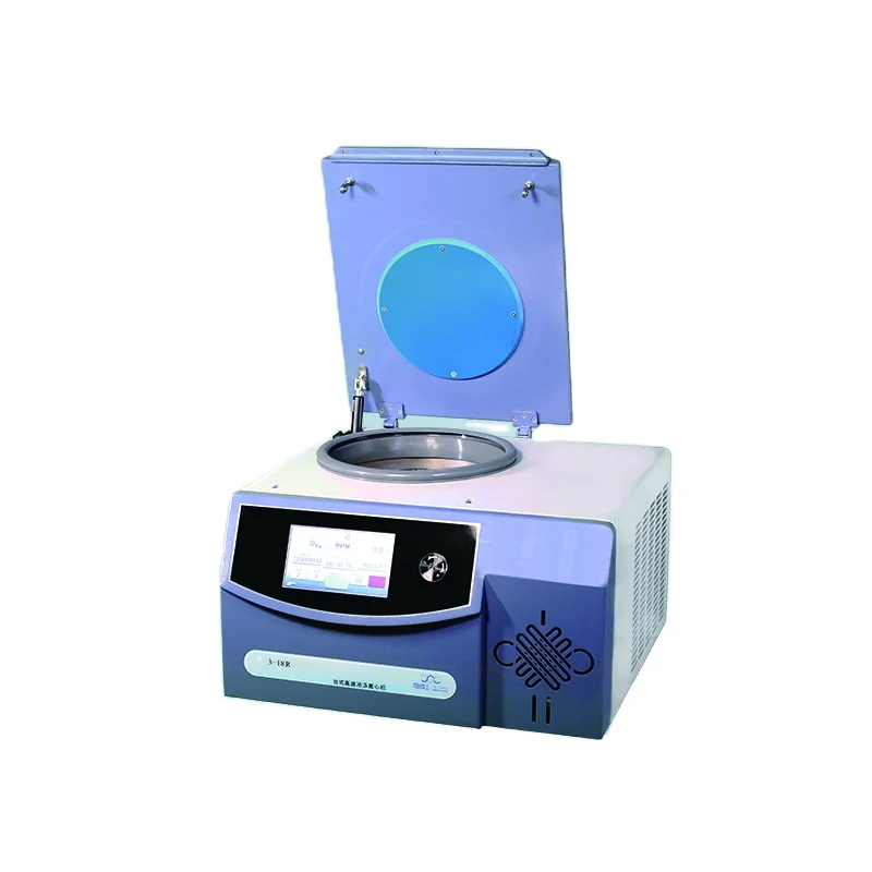 3-18/3-18R Hospital medical touchscreen table low temperature refrigerated cold high speed centrifuge machine