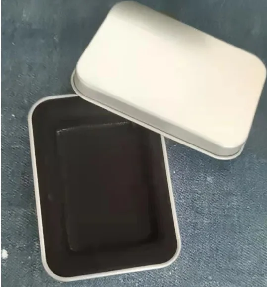 Classic kerosene lighter square head silver ice windproof lighter chrome plated color printing screen printing laser custom