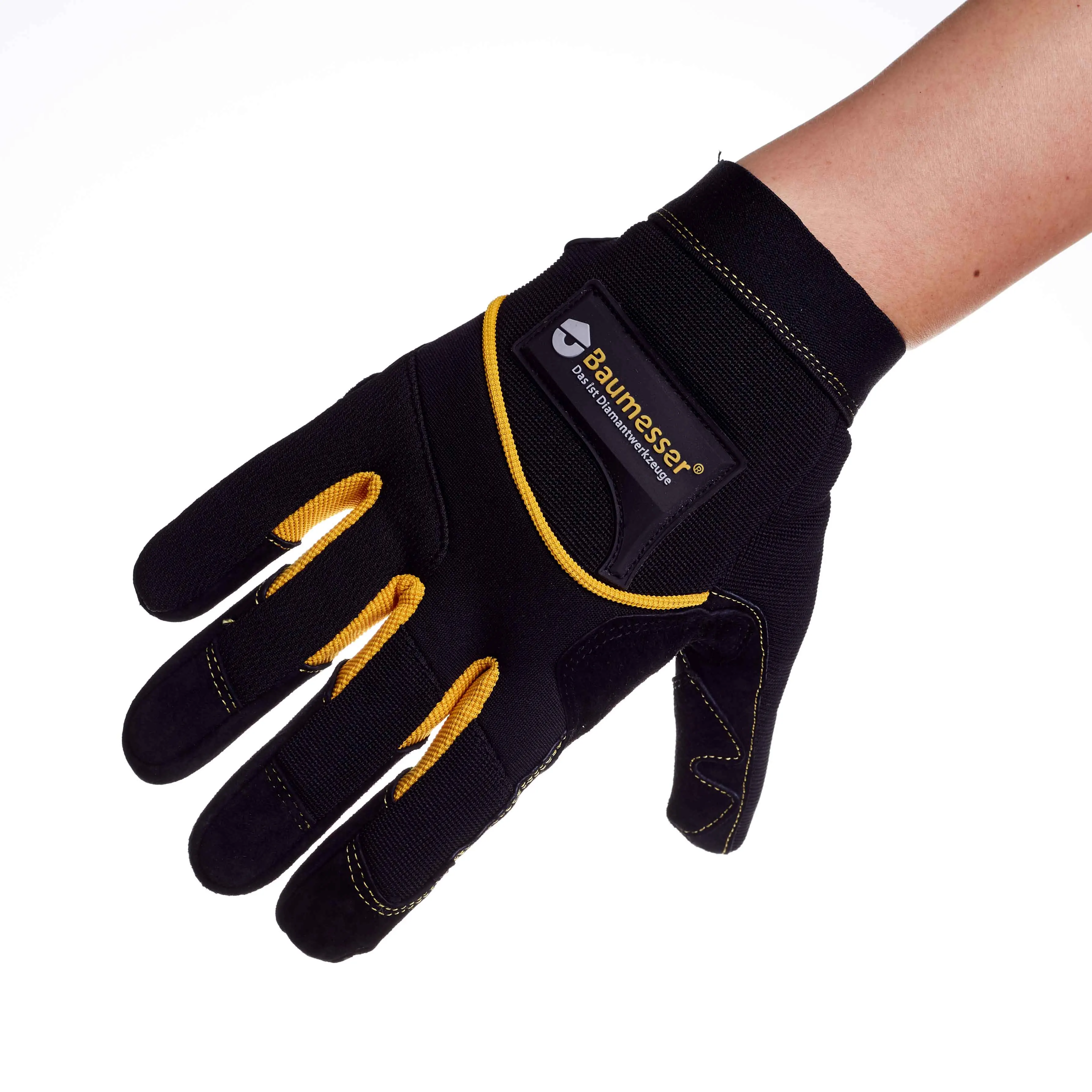 Высококачественные механические рабочие перчатки с защитой от порезов, кожаные защитные перчатки