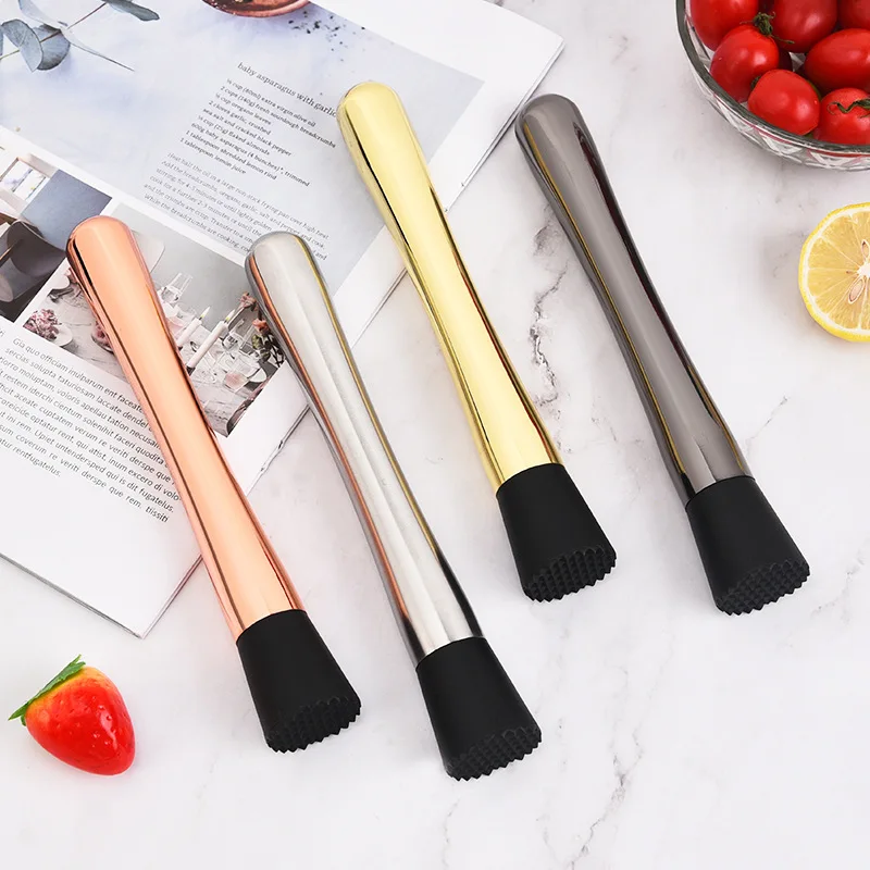 yml Factory price wholesale 304 stainless steel mixer bar crusher bar tools stainless steel plastic broken Popsicle bar