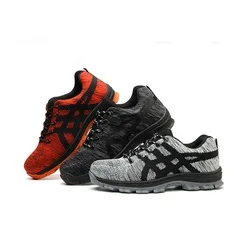 Men's leather safety shoes