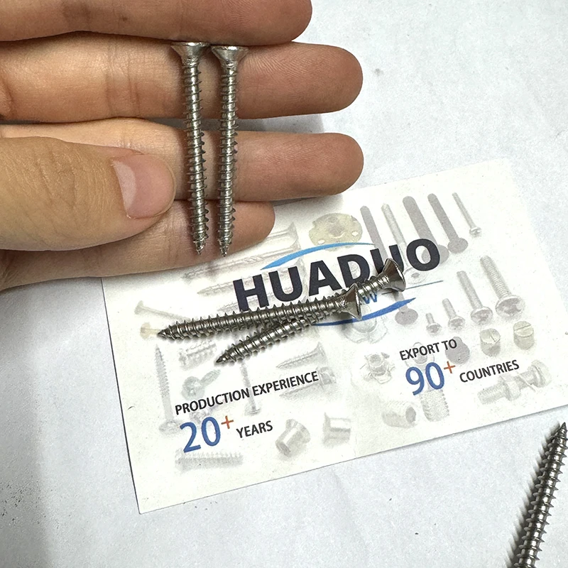 Custom Screws Bolts Manufacturer #6 #8  #10 Torx Flat Countersunk Head Pointed Tail Wood Self Tapping Torx Screws