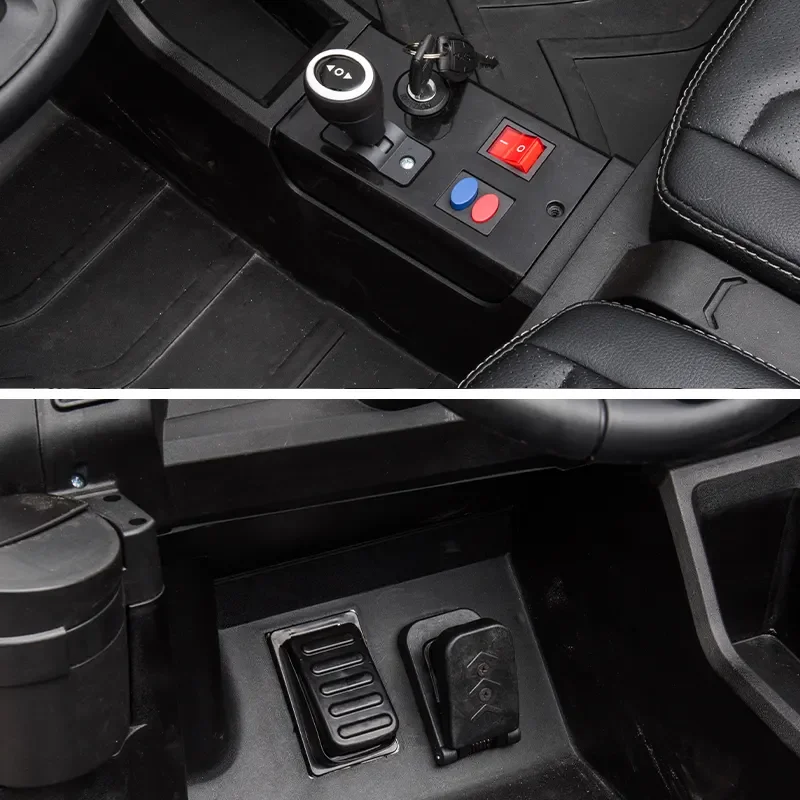 Good quality 4 seater kids electric 24v 4x4 big UTV ride on car for teenager 6-12 years old