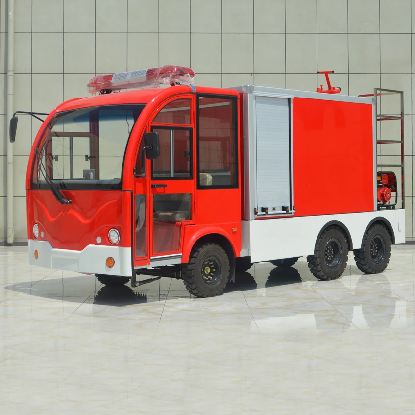 New Fire Fighting Truck Car With Water Cannon