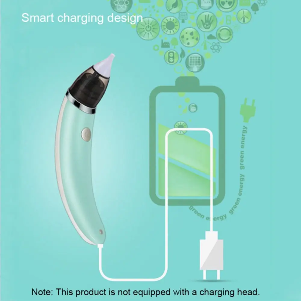 Baby Nasal Aspirator Electric Usb Rechargeable Nose Cleaner Toddler Baby Healthcare Nose Sucker