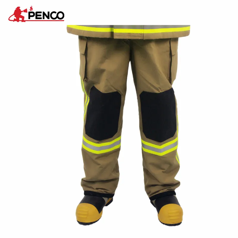 Hot Sale Protective Aramid Fighting Jacket Fire Suit for Fireman Flame Retardant Firefighting Clothing