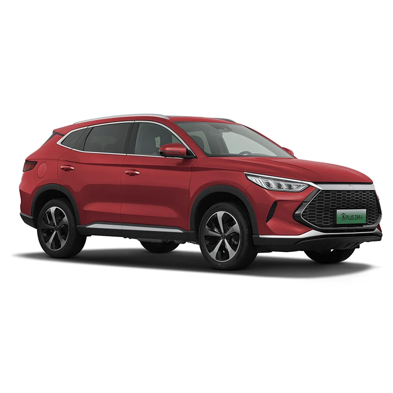BYD Song Plus DM-i Hybrid Phev Flakship Red For Sell Long Range Electric Vehicle 2022 Car In China Byd-Electric-Car