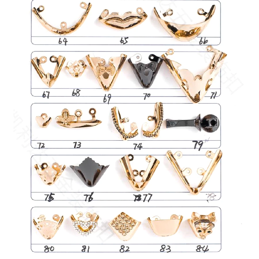 New Metal Custom Shoe Buckle Women Sandals Accessories Customization