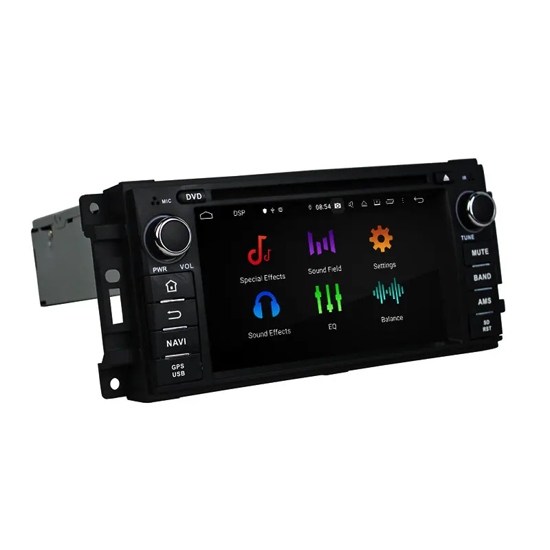  KD-6235 android автомобильный dvd-плеер Мультимедийный Плеер Для Sebring 2006 300C 2005-2007 Grand Cherokee/Compass/Wrang ler/Journey