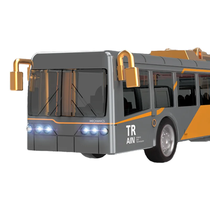 NEW Alloy cast tram with lights and music Diecast Model Car for Boy toy vehicle Juguetes Russian Toys vehicle packaging and IC
