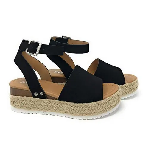 New Design Fashion platform sandals Wedges for Womens sandals Ladies Roman Sandals