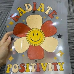 Wholesale Heat Transfer Sticker Screen Print Vinyl Film Custom Logo Ready To Press Heat Transfer Designs For T shirts