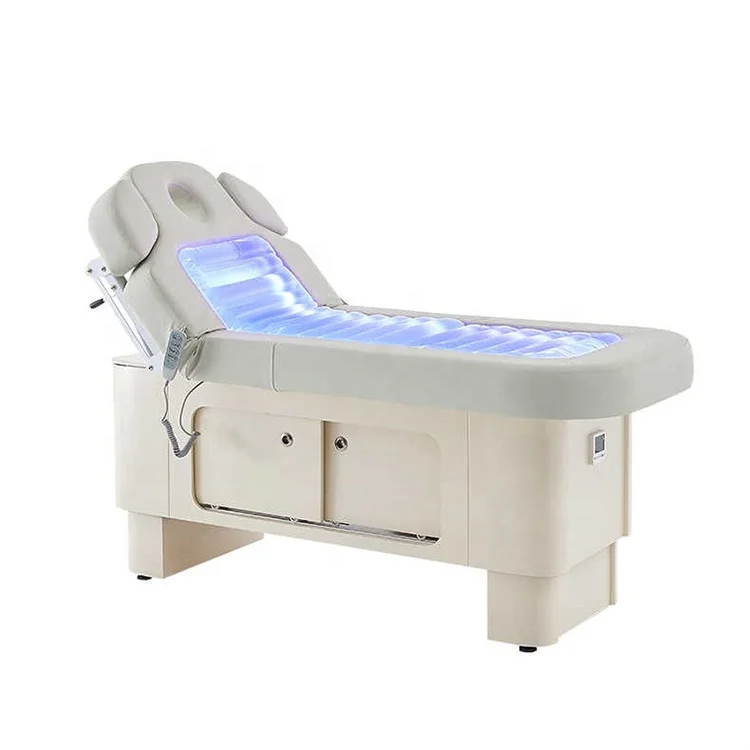 Modern spa head massage bed 4 motors electric multifunctional hydrotherapy water massage bed for sale