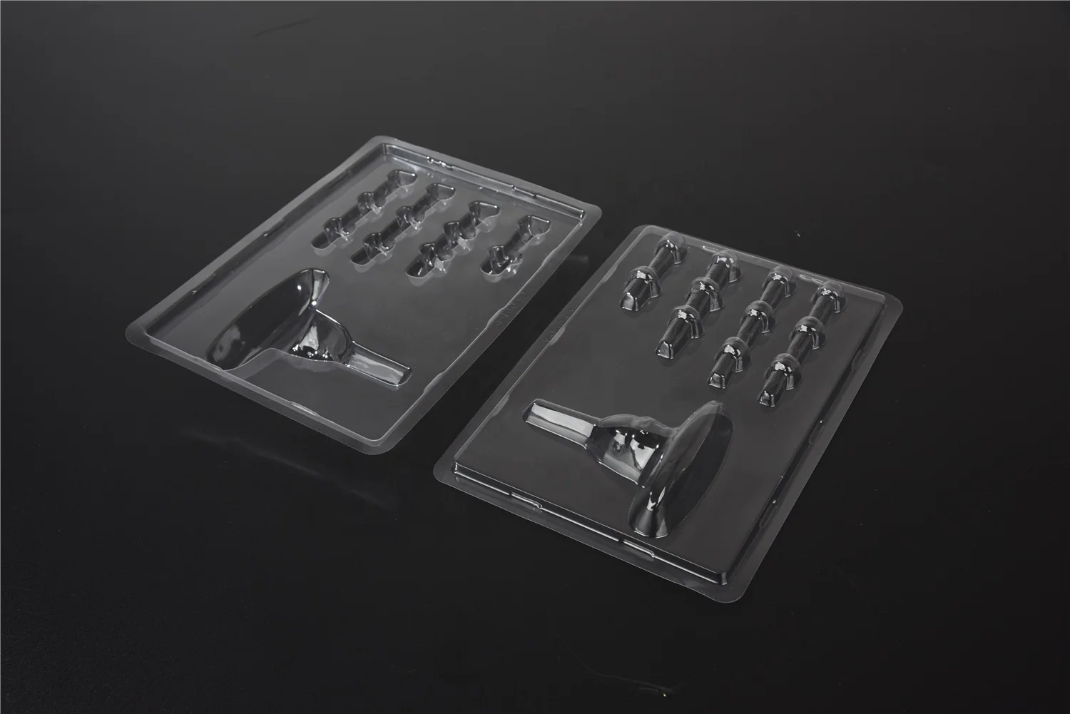 
Customized Plastic Clamshell Packaging Double Blister for Screw Tools 