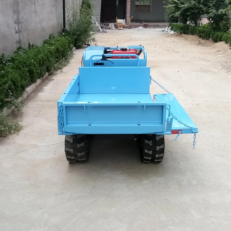 Agricultural Machinery Track Dumper Mini Dumper Crawler T300 GUOHAHA Printing Engine 12 Blue Mini Truck Euro 3 Manual Diesel 160