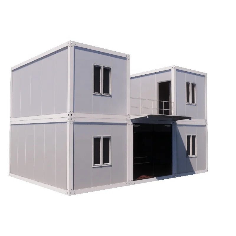 Best quality Low cost luxury double story modular prefabricated house for sale