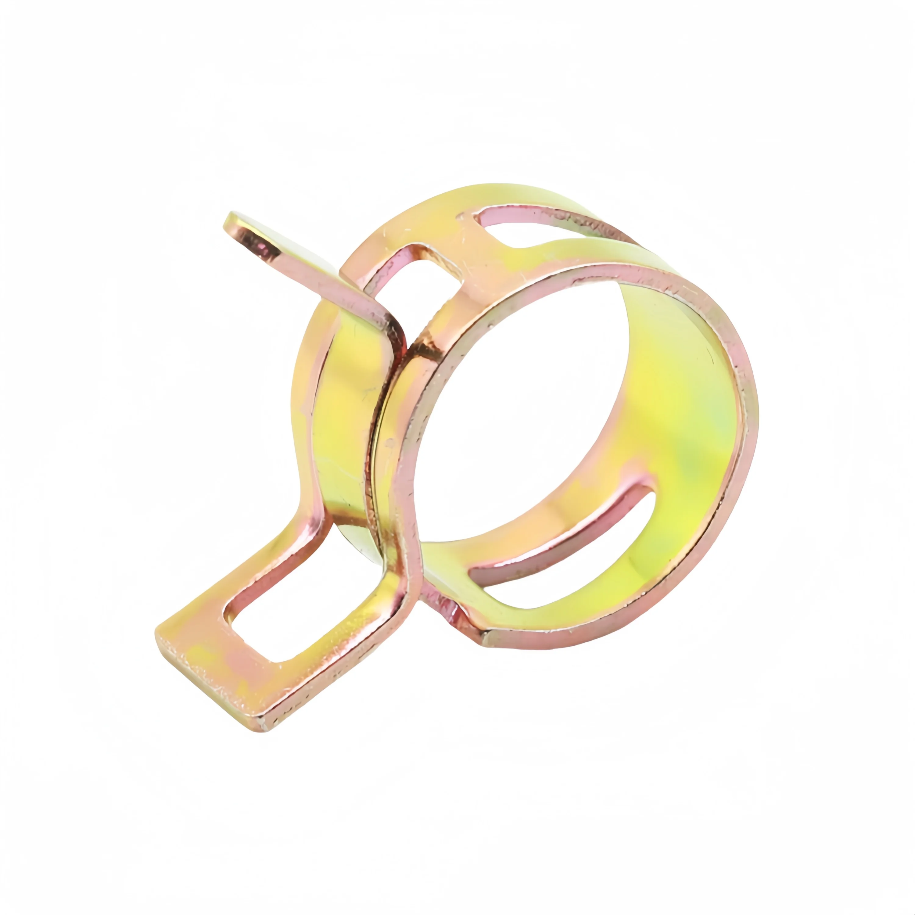 Automotive galvanized flexible spring clips clamp