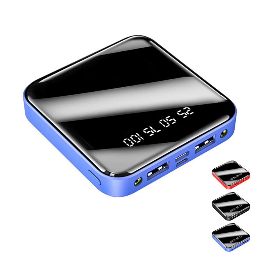 Wholesale Portable Mini Power Bank with LED Display For All Mobliephones 20000mah 10000mah power bank