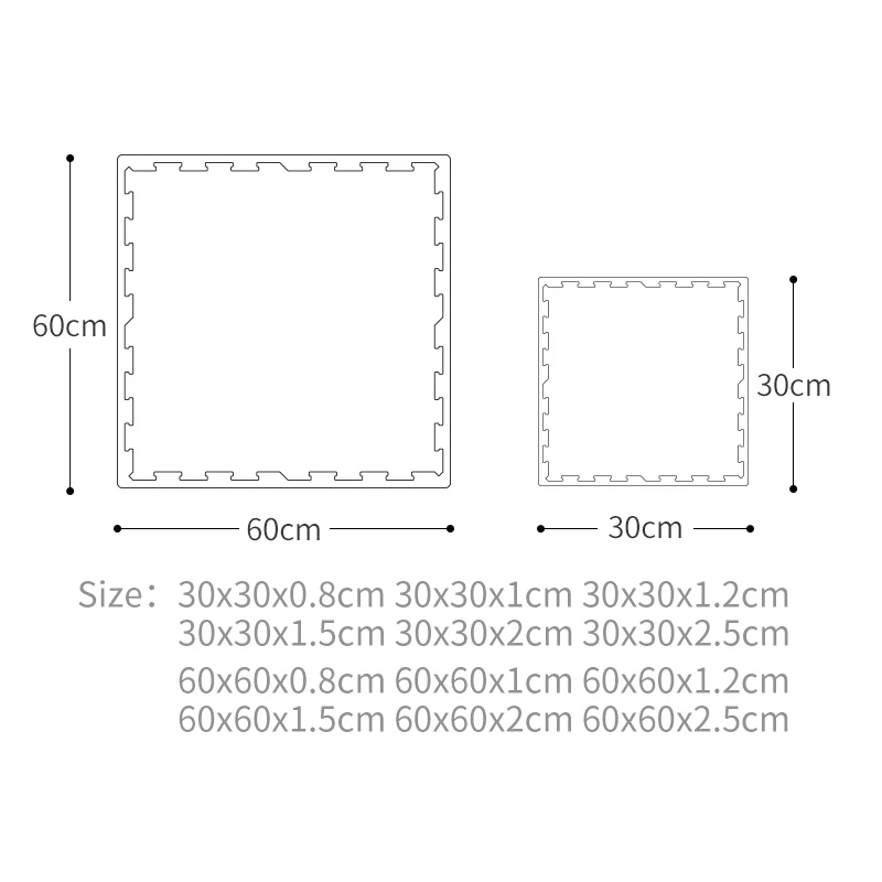 Fairness Child Thick Playmat Rest Camping Map Playmats Months Plegable Toxic Crawl Indoor Eva Baby Eco-friendly Puzzle Mat