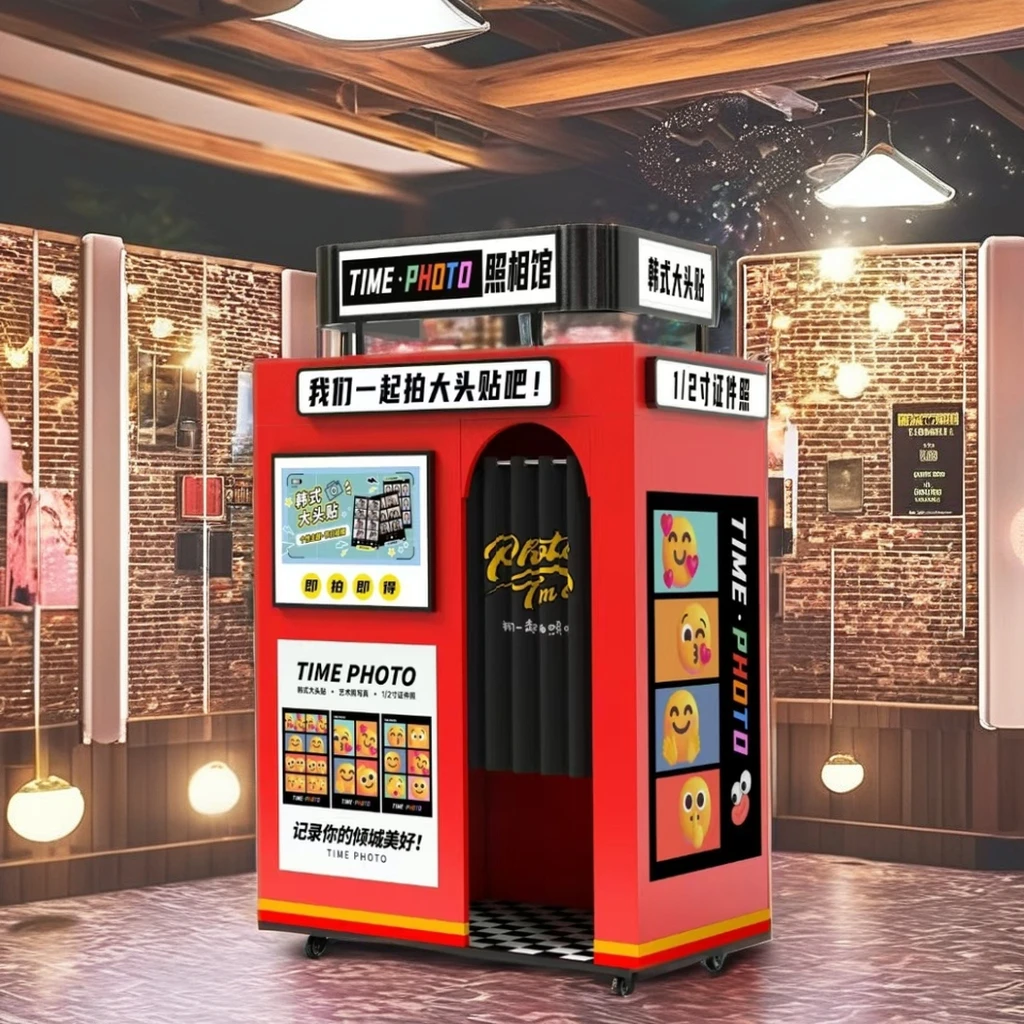 Self-Serve Korean Wedding Photo Booth Compatible with SLR Camera iPad Smartphones for Sale