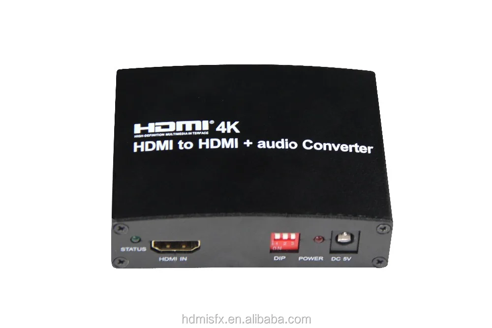 HDMI к HDMI + аудио (SPDIF + 3.5 мм) вытяжка конвертер