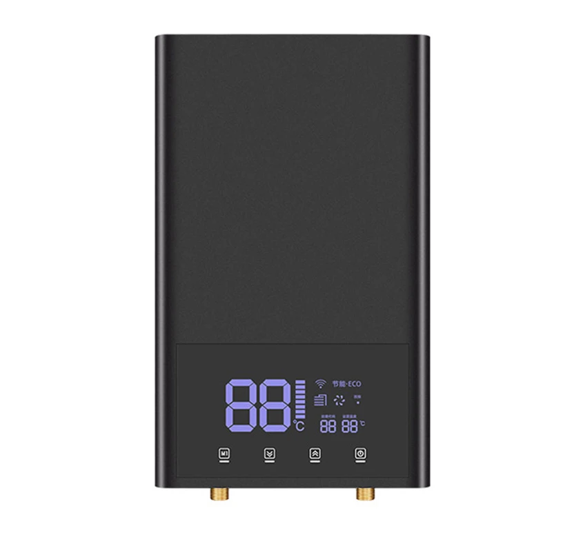 Не занимает много места, настенный Электрический водонагреватель без резервуара для ванной комнаты