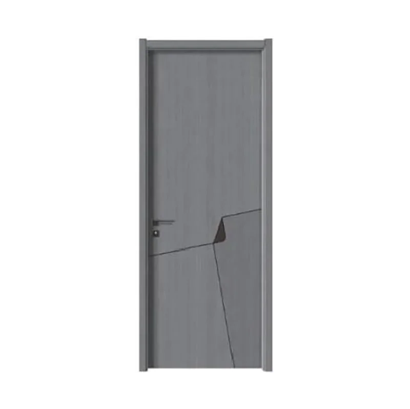 High Pressure Textured Veneer Skin Melamine Polish Laminate Interior Wood Door