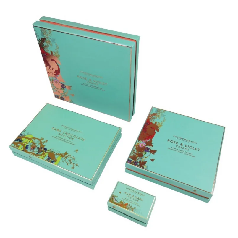 Custom stiff luxury magnetic folding cardboard rigid box