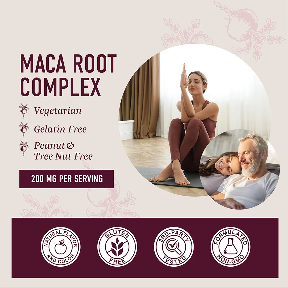 OEM/ODM/OBM Maca Gummies обеспечивает энергию Bbl большой зад