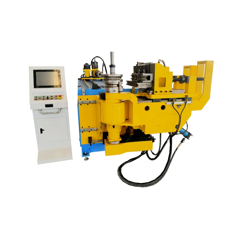 Небольшой квадратный автоматический гидравлический гибочный станок для труб с ЧПУ из нержавеющей стали