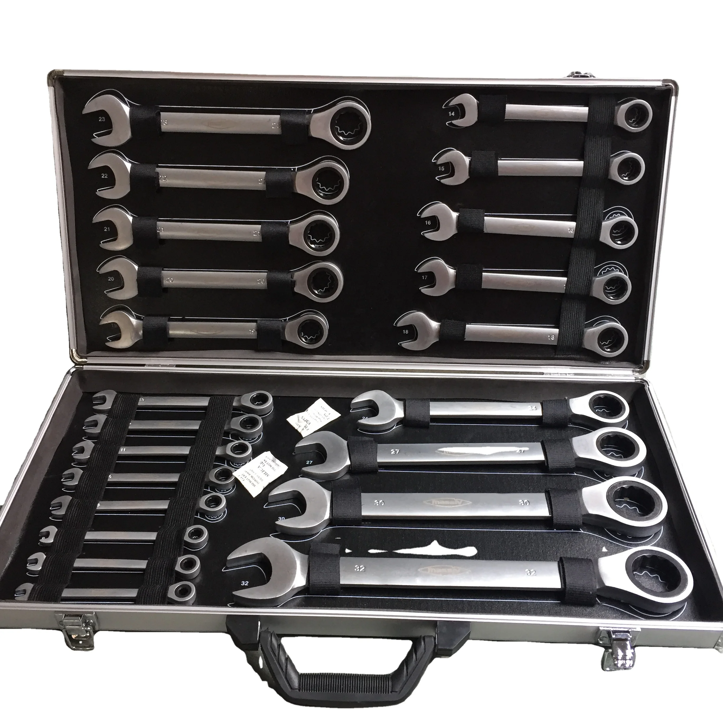 Europe hot sale 22pcs flexible ratchet wrench set gear wrench ferramentas set with movable head