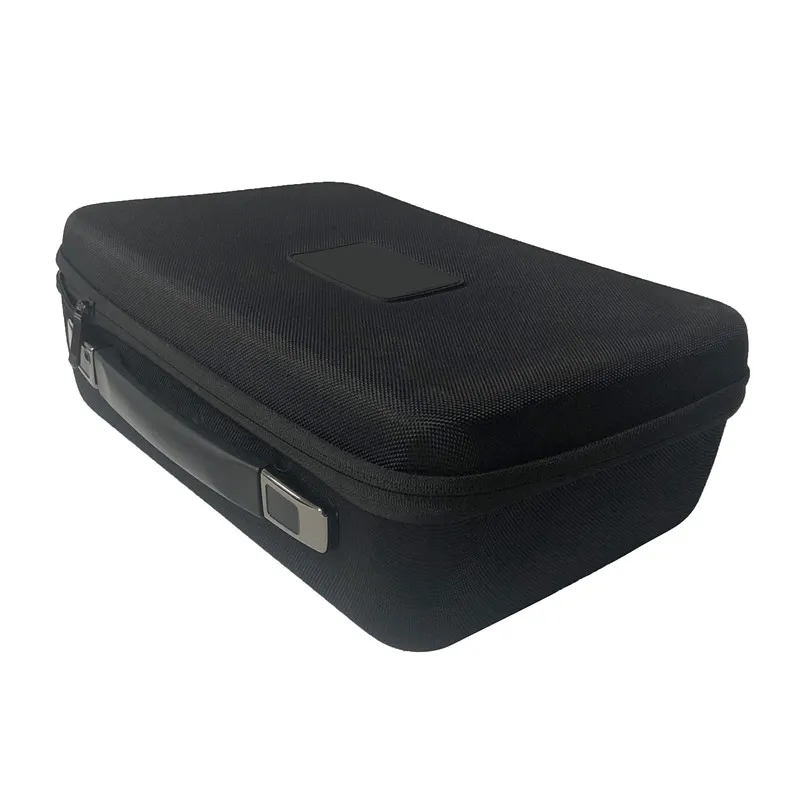 custom shockproof portable nylon fabric eva tool case and box with foam insert for instrument