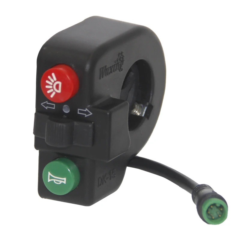 wuxing Electric Mountain Bike Horn Headlight Turn switch combination switch for Electric Scooter Motorcycle Switch
