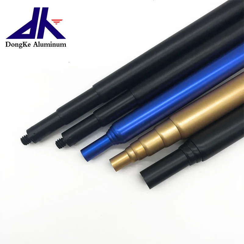 3 m light weight Aluminum Telescopic pole flexible aluminum  tube with Friction Lock for mini telescopic selfie stick