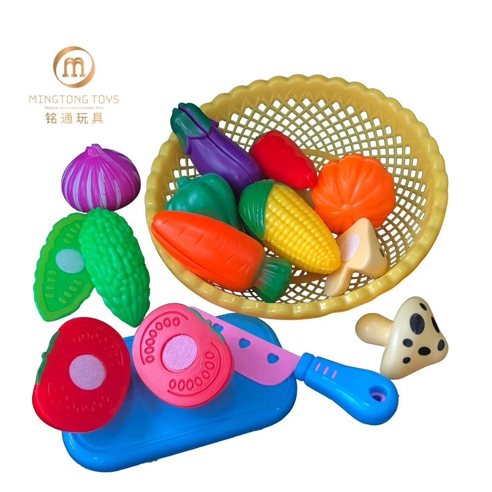 Happy Meal Plastic Vegetable Cutters Buy Online Pretend Play Kitchen Kids Food Cutting Toy
