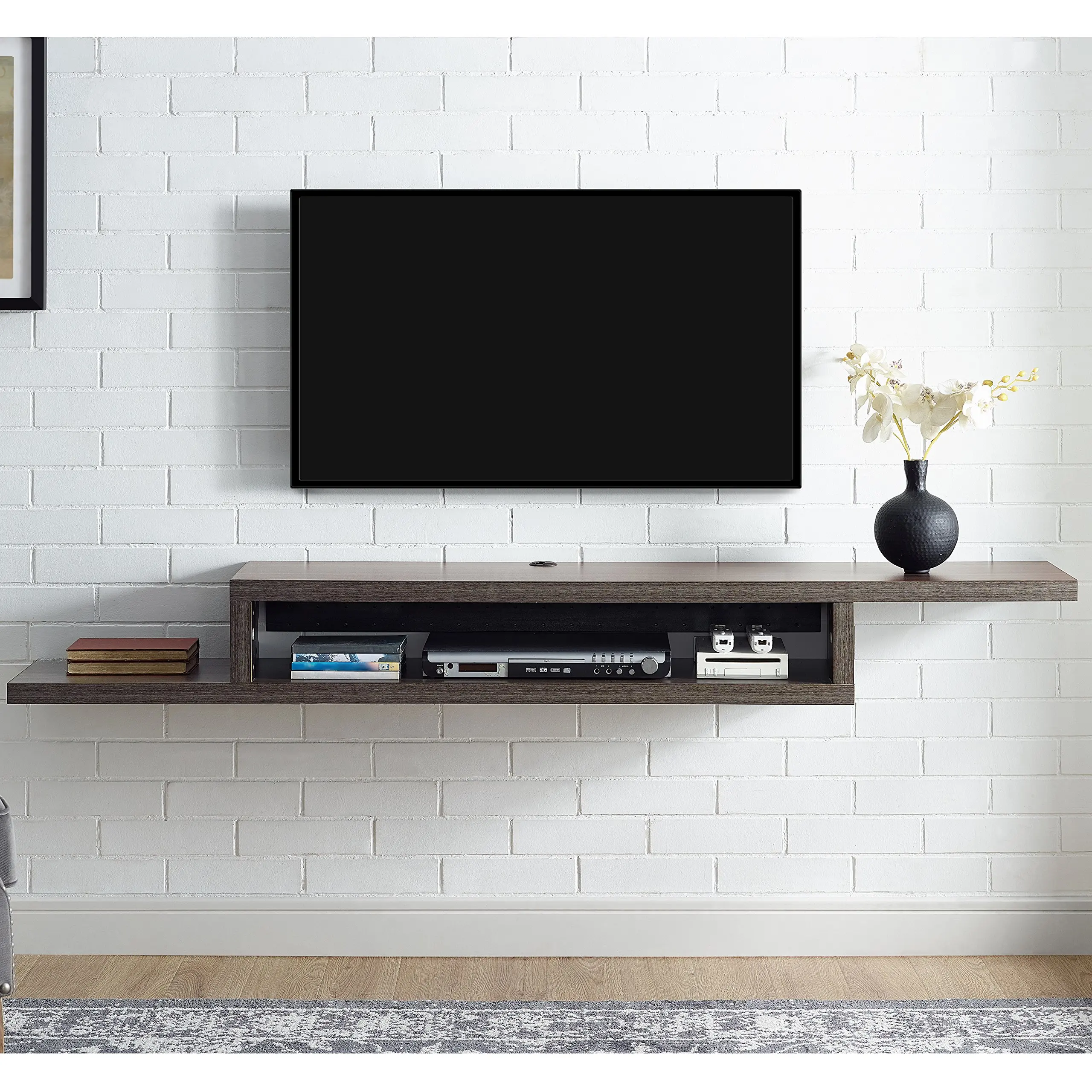 Modern TV Cabinet Entertainment Center Table Living Room TV Stands Floating Wall Mounted TV Console