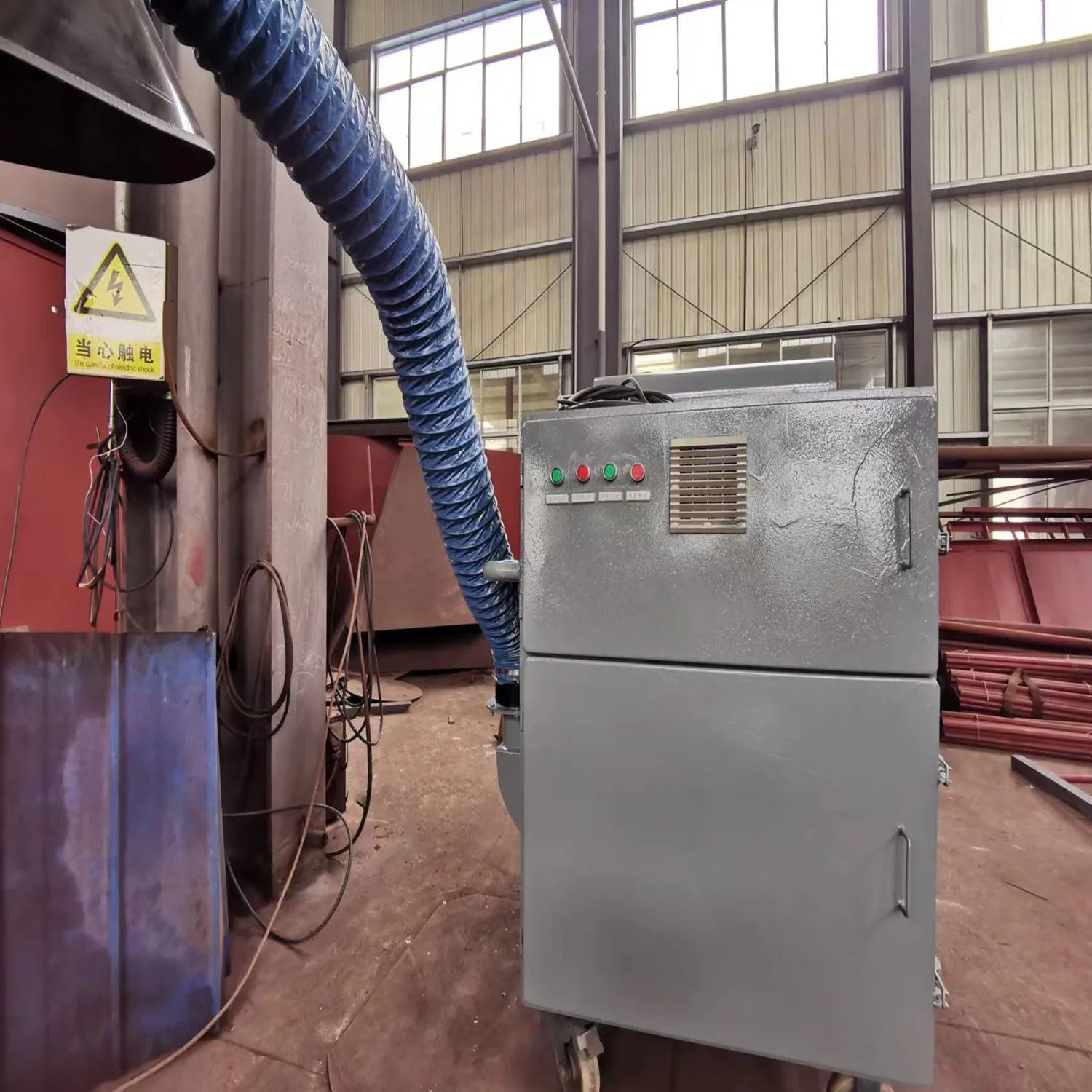 Sawdust Extractor Extracting Mining Sandblast Cabinet Dust Collector System Polish Machine with Clean Room Dust Collector