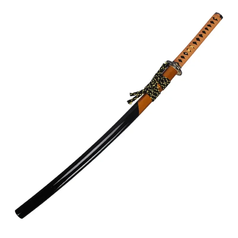 Factory Wooden Samurai Sword Traditional Shape Rosewood Film Television Production Toys Katana Swords For Cosplay Playing Boys