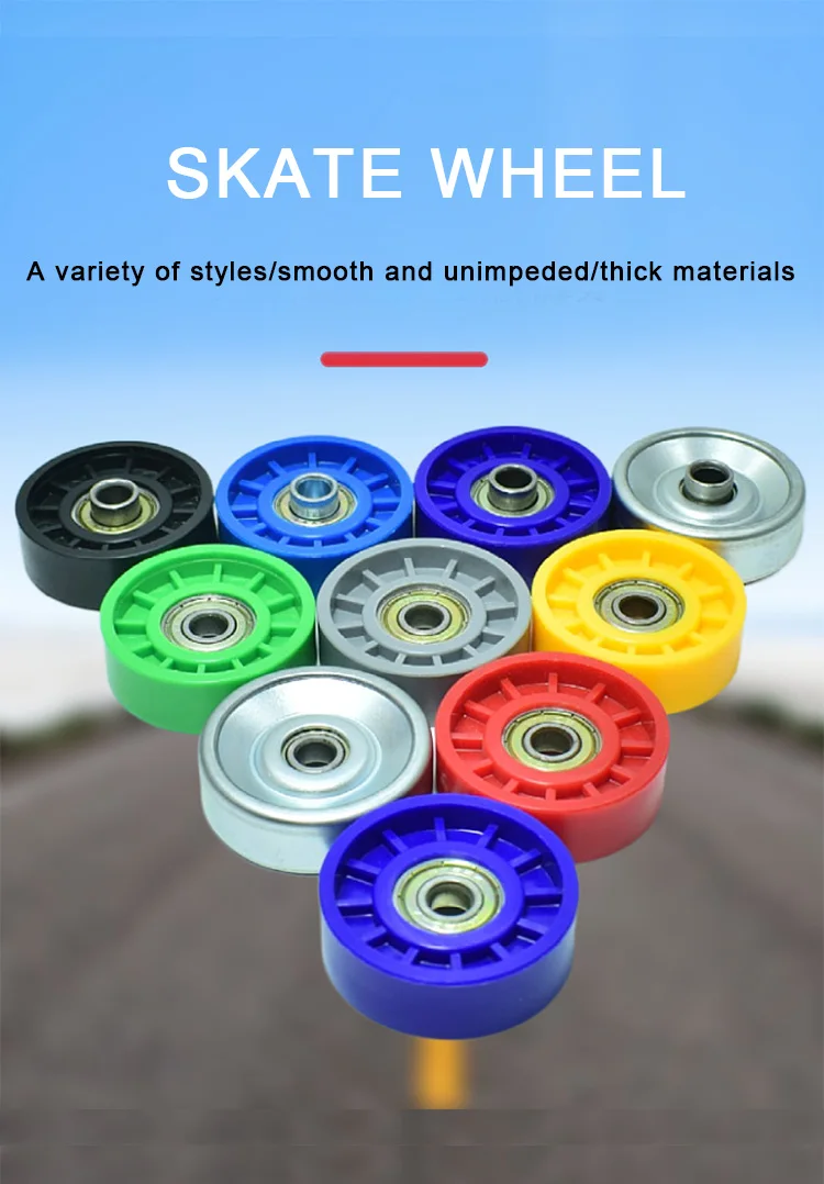 Diameter 1.97 Inches 1.5 Inches 1 Inch Metal Skate Wheel for Unloading Conveyor