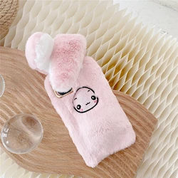 Hot Sale Girl Soft Rabbit Ears Plush Cartoon Phone Case For iPhone 12 Pro Max 11 X XS XR 7 8 plus SE