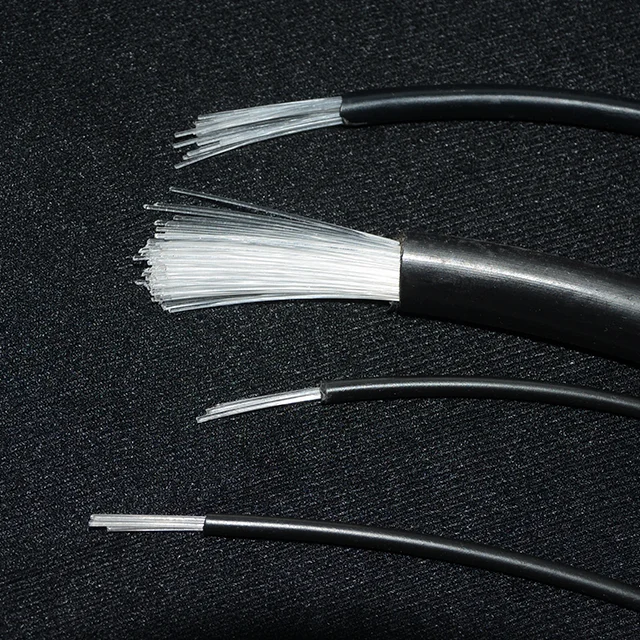 100  cores 0.75mm  multi strands  End glow fiber optic cable for lighting deck swimimng pool floor star ceiling