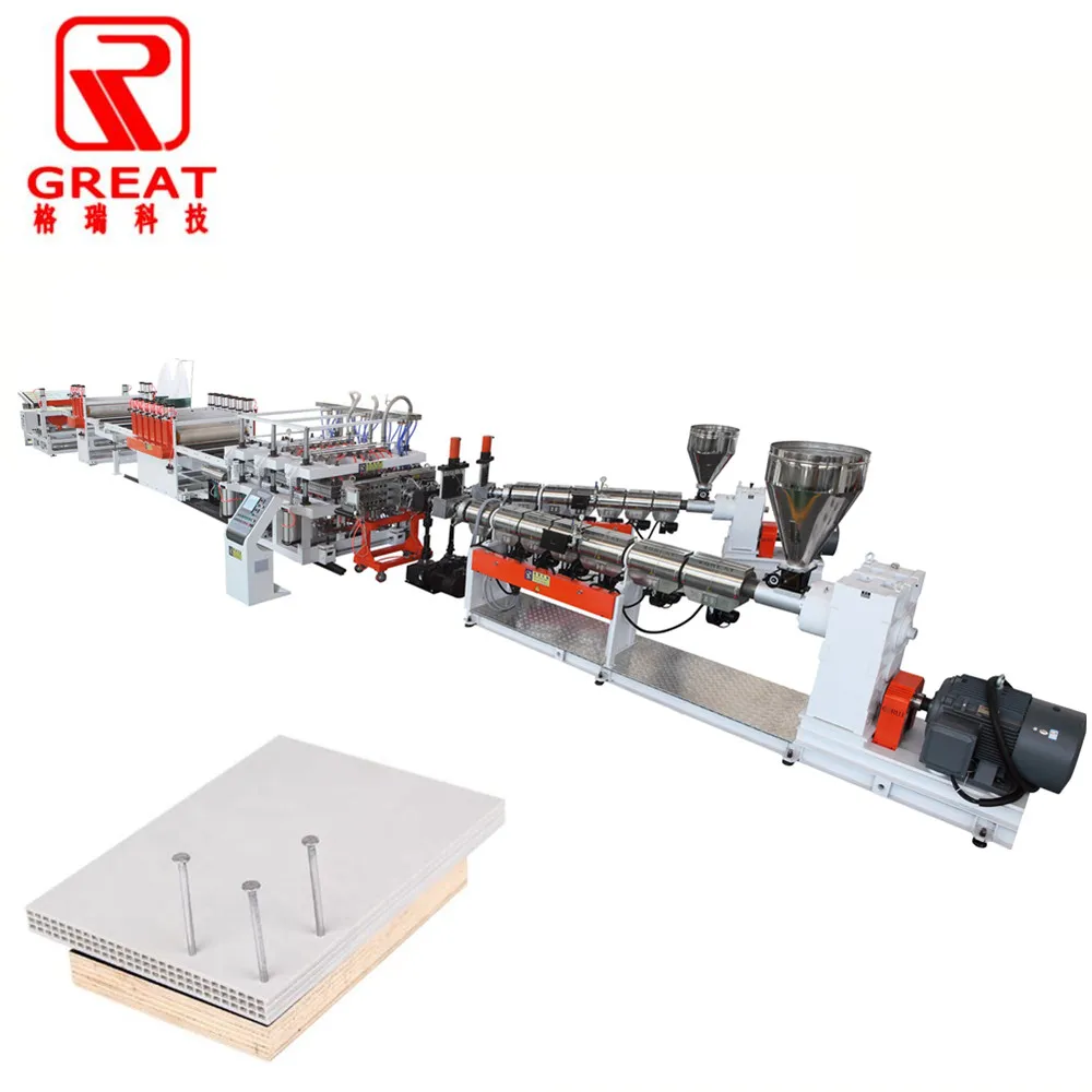 Plastic Polycarbonate Pvc Hollow Ffiber Sheet Equipment Machine
