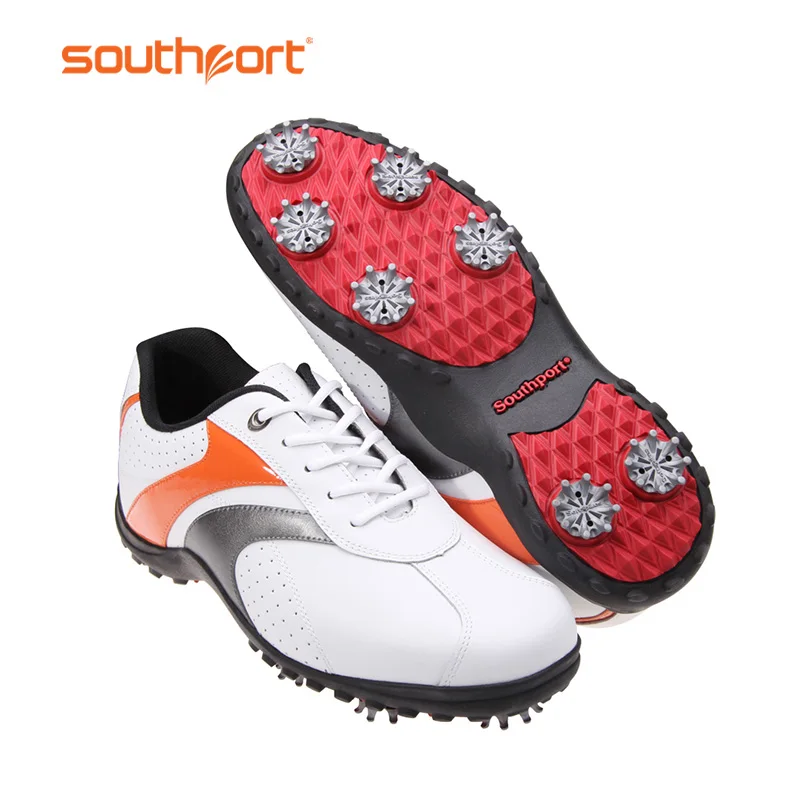 
Southport Golf Shoes Men Waterproof Rubber Softspike 