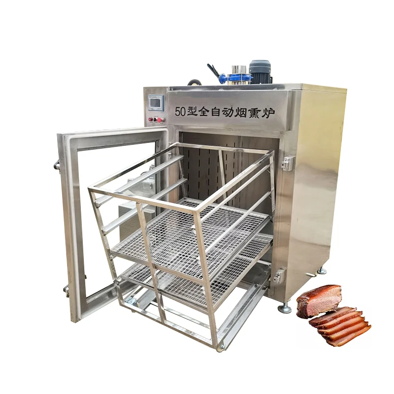 Fully Automatic meat smoke chamber machine smoke oven for sale
