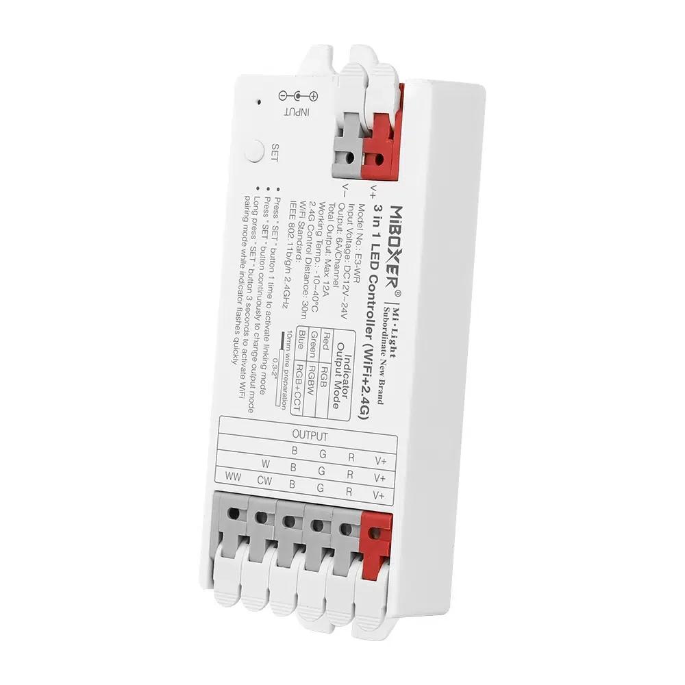 E3-WR WiFi+2.4G 3 in 1 LED Strip Controller