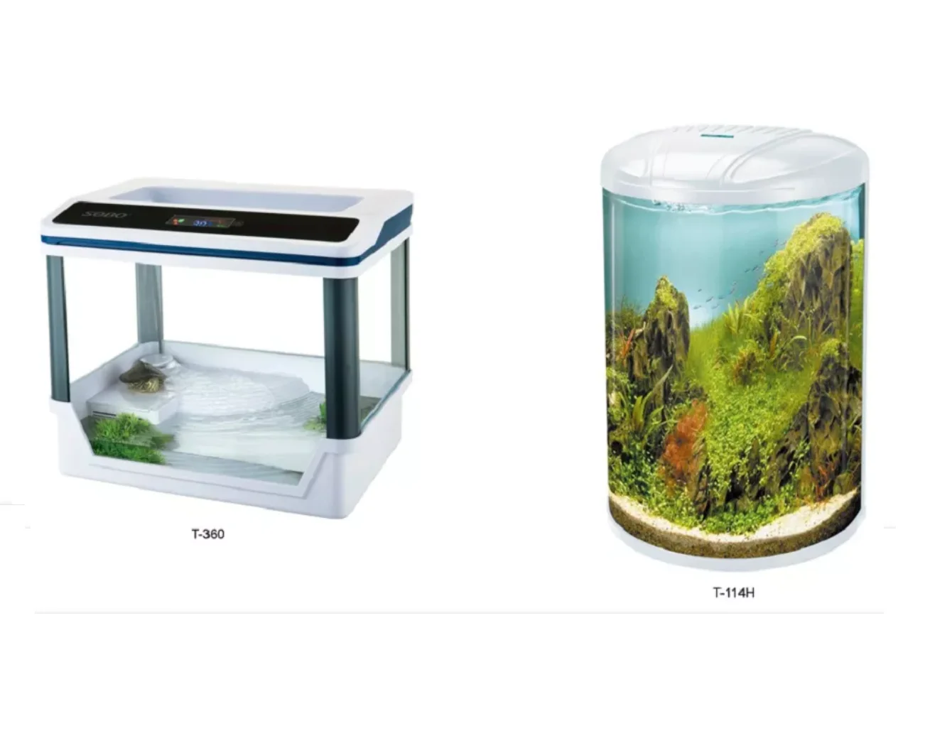 Sobo T-360/T-114H/T-280F/T-380F/T-480F mini tortoise tank fashion aquarium fish tank coral reef tank whole sale original brand